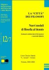 Nuovi moduli di filosofia