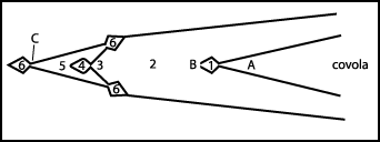 Schema di un lavoriero tradizionale (L)